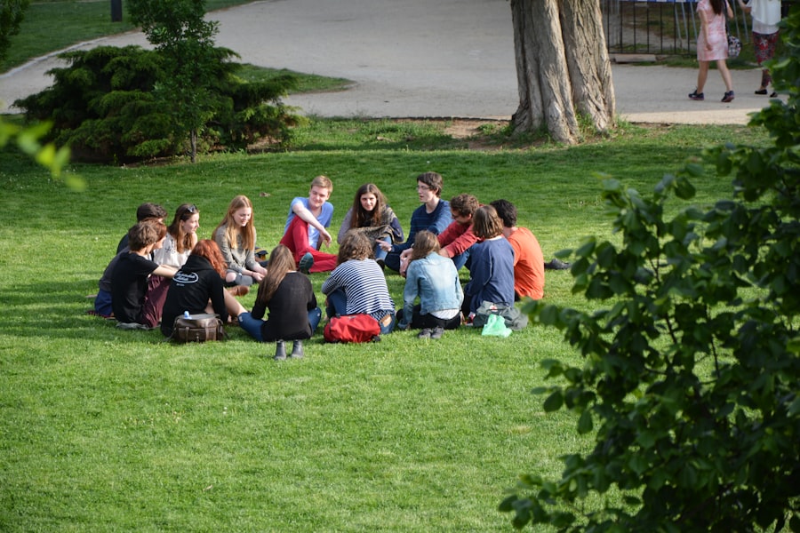 Photo Freunde finden im Studium